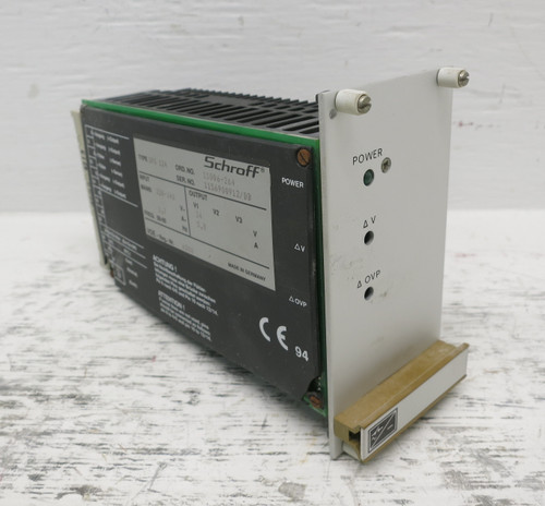 Schroff SPG 124 GEDevelop GFM Power Supply PLC Module 24V Out 11006-264 SPG124 (DW7887-1)
