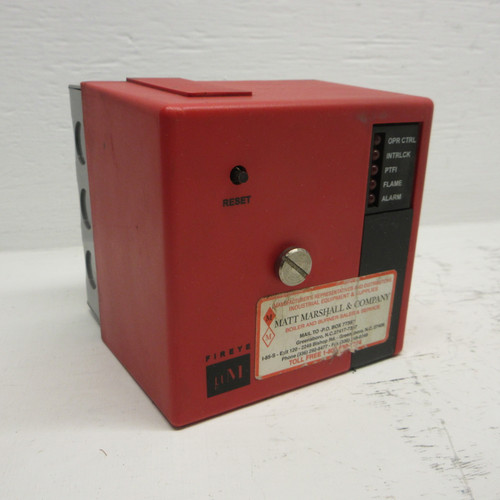 Fireye MEC120 Chassis 120V 50/60 Hz w/ MEUV4 Amplifier & MEP100 Programmer (AH0931-1)