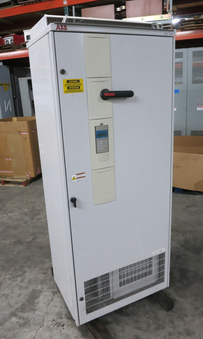 ABB ACS607-0400-4 400 HP AC VS Drive ACS-600 VFD ACS60404005 ACS600 Cabinet (DW7898-1)