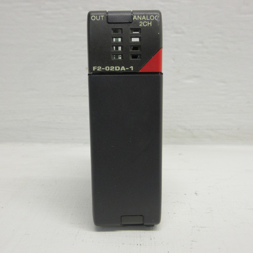 Facts F2-02DA-1 DirectLogic 205 Analog Output Module PLC 2-Channel 12-Bit Card (AH0954-1)