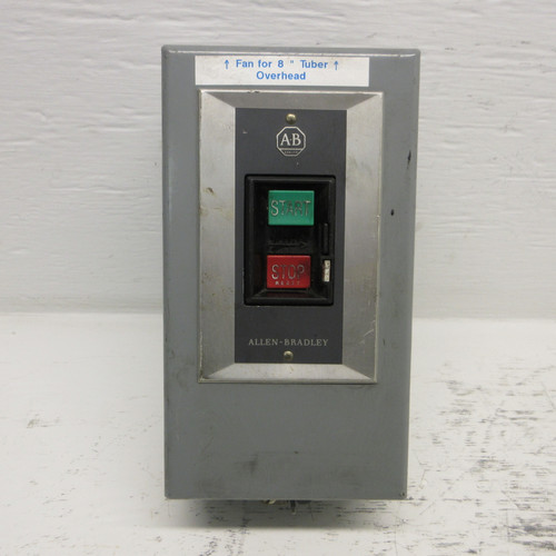 Allen Bradley 609-AAW Size 0 Manual Starter Ser H 3PH NEMA Type 1 609-AOW 609AAW (AH0957-3)