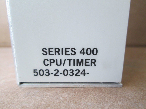 WTC Robotron Series 400 CPU/Timer 503-2-0324 Weld Control Terminal 50320324 (EBI5341-30)