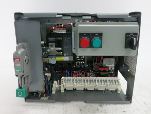 Square D Model 6 30 Amp Breaker Size 1 Starter 12" MCC Bucket 30A HJL36030M71AA (DW7930-2)