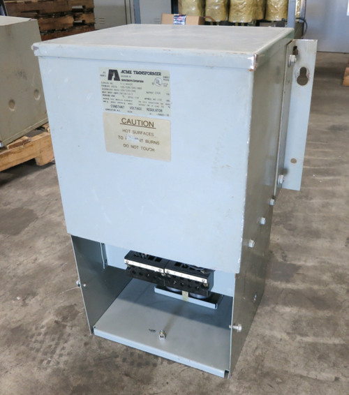 ACME T-1-69435 2000 VA Constant Voltage Regulator 120/208/240/480 CVR 1PH (DW7931-3)
