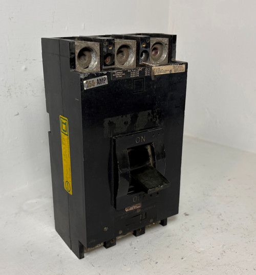 Square D LAL36250WB 250A Circuit Breaker Black 480/600V LAL 3P LAL36250 250 Amp (EM5827-1)