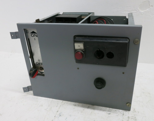 Square D Model 5 30A Fusible Size 1 Starter 12" MCC Bucket 8536SCO3-BS 30 Amp (DW7946-8)