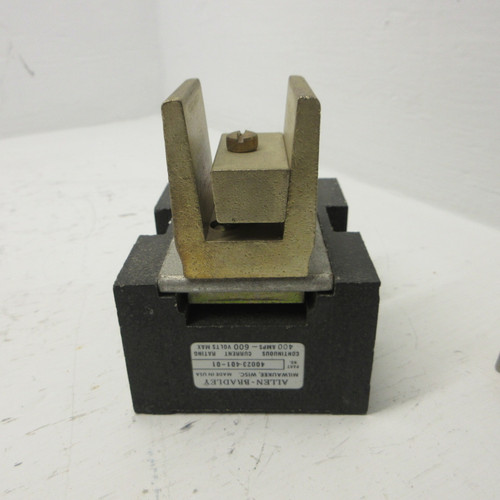 Allen Bradley 40023-401-01 Fuse Holder Block 600V 400A Mountable 600VAC 400 Amp (AH0983-6)