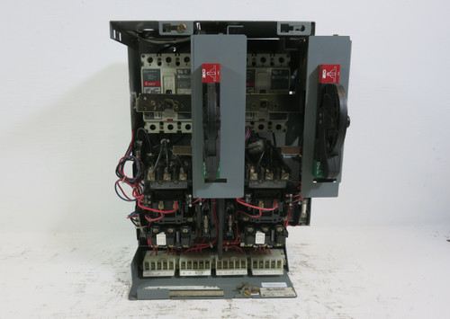 Allen Bradley 2100 Centerline Dual Size 1 Starter 30 Amp Breaker 18" MCC Bucket (BJ1077-1)
