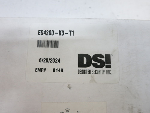 NEW DSI ES4200-K3-T1 Door Management Alarm Designed Security ES4200K3T1 (DW7961-2)