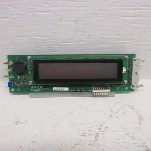 MicroTech 0733785-01-0 Keypad Display Interface Assembly 733785 Mcquay Chiller (AH0999-1)