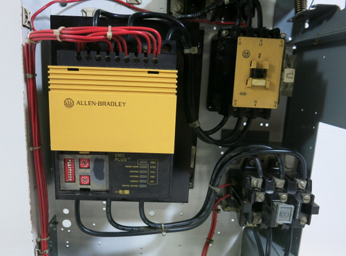 Allen Bradley 2100 60A Fusible 25HP SMC PLUS Soft Starter 26" MCC Bucket 60 Amp (BJ1080-2)