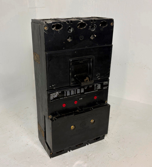 Westinghouse LA3400PRF 400A Trip-Pac Circuit Breaker 200 Amp Trip 600V 3P LA3200 (EM5848-1)