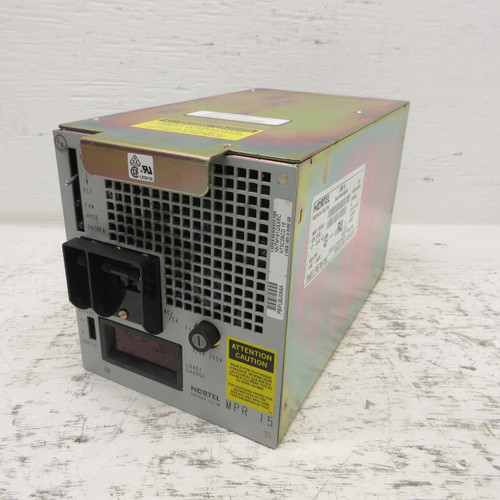 Nortel Northern Telecom MPR 15 Switch Mode Rectifier NT5C06CD 16 48V 15A 120VAC (AH1040-2)