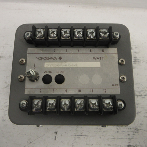 Yokogawa 248953-540-AHD-0-0 Juxta AC Power Series AC Current Transducer JUXTA (AH1043-1)