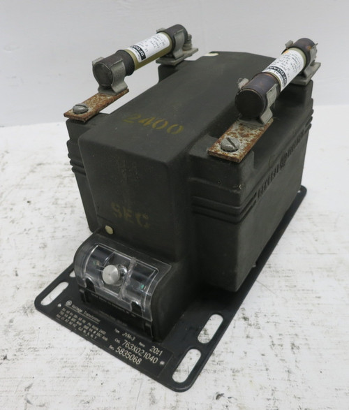 GE 763X021040 Type JVM-3 Voltage Transformer Ratio 20:1 2400V VT JVM3 (DW8008-2)