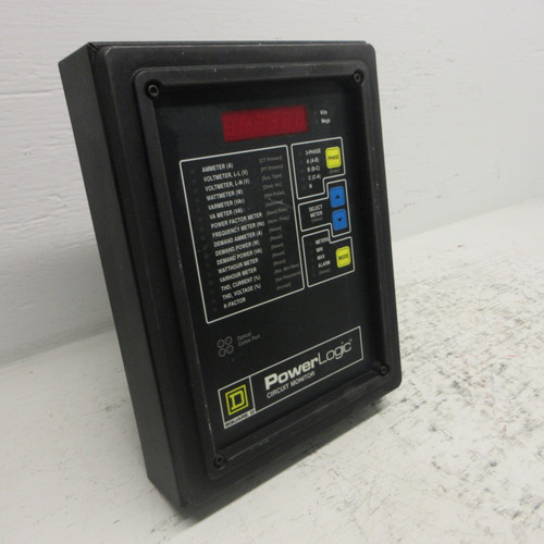 Square D PowerLogic 3020/CM2350 Circuit Monitor w/ 3090 VPM-277-C1 Power Module (AH1056-3)