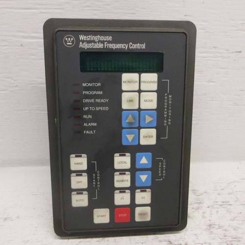 Westinghouse 3D17303G01 Adjustable Frequency Control Keypad Display 3D17303G CH (AH1055-1)
