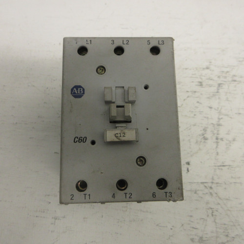 Allen Bradley 100-C60*00 Ser B Motor Contactor 120V Coil C60 90A 600VAC 100C6000 (AH1058-2)
