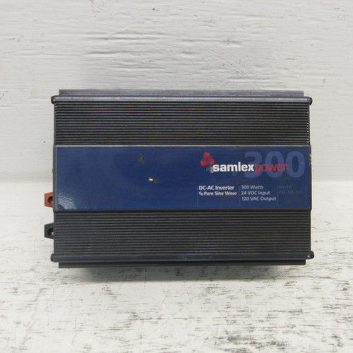 samlexpower PST-30S-24A Pure Sine Wave Inverter 120VAC 300W DC-AC Inverter 24VDC (AH1075-1)