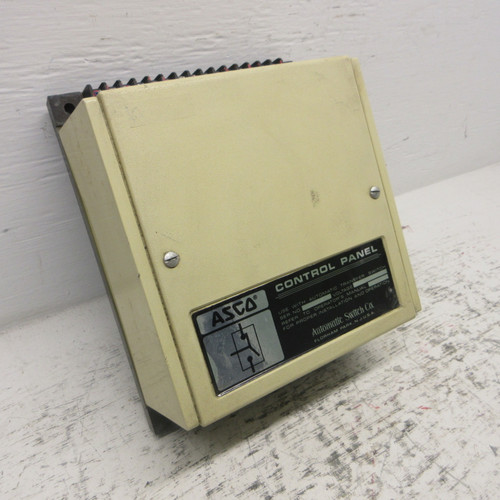 ASCO Control Panel JS299-300-7L Power Supply Panel 4 Coils 3 Relays 2 Boards (AH1069-1)