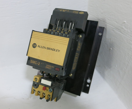 Allen Bradley 150-A16NB Soft Starter SMC-2 10HP 16A 460V 3PH 120V Ser. A (BJ1093-4)