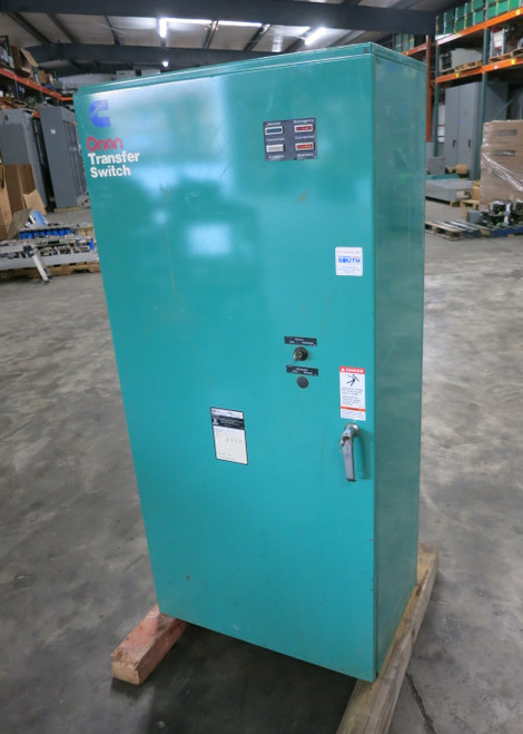 Onan OT-300-13186J 300A 208V Transfer Switch 300 Amp 208 VAC 3PH ATS 306-3491-03 (DW8042-1)