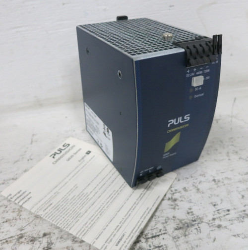 NEW Puls QS20.241 Dimension Power Supply QS20 120/240 VAC - 24 VDC PS QS-20-241 (DW8070-1)