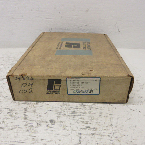 NEW Reliance Electric 0-57100 40D Circuit Regulator MinPak Plus FACTORY SEALED (AH1132-1)