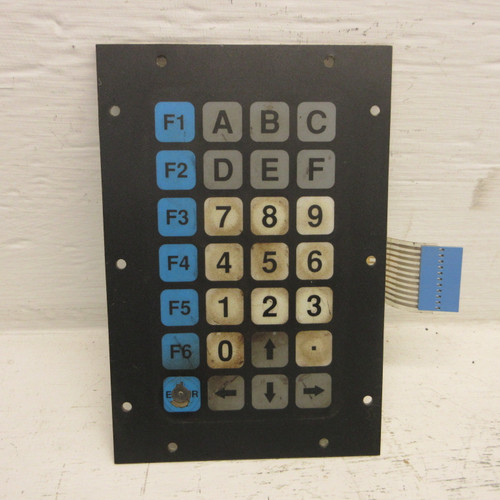 Xycom 4810E Operator Interface Keypad Assembly 91084-002 4810 ET 214 flaw TESTED (AH1170-1)