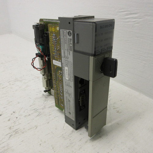 Allen Bradley 1747-L532 Ser C Rev 3 FAC 1M SLC500 5/03 CPU Processor Unit w/ Key (AH1202-1)
