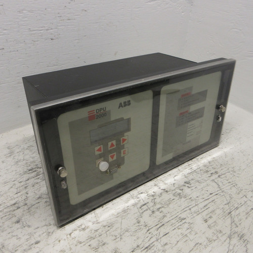 ABB DPU2000 Distribution Protection System 487H0412-61011 1-12A 125VDC DPU-2000 (AH1199-1)