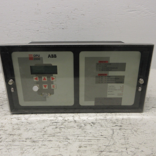 ABB DPU2000 Distribution Protection System 487H0412-61011 1-12A 125VDC DPU-2000 (AH1199-1)