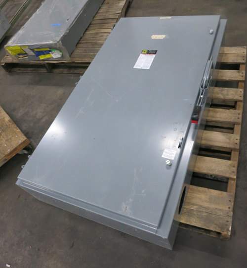Square D HU365 400A 600V Non-Fusible Safety Switch Disconnect 400 Amp HU-365 E04 (DW8176-1)