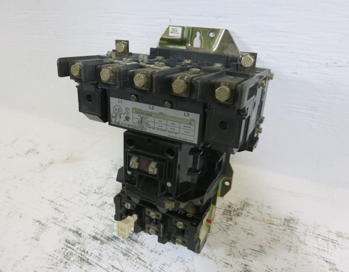 Allen Bradley 520VF-DOD Size 3 Motor Starter 120V Coil 50HP 90A 600VAC Flawed (BJ1118-1)