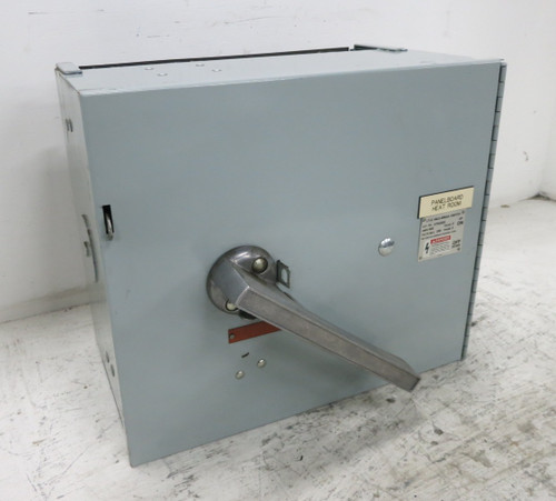 ITE V7H3205R 400A 240V Fusible Panel Board Switch 400 Amp Fused Vacu-Break (DW8198-1)