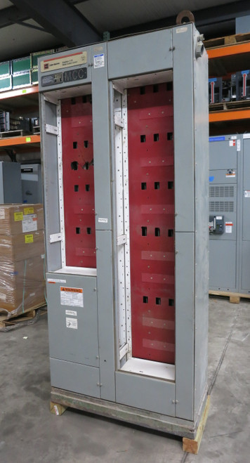 Cutler Hammer Freedom 2100 800A 480 Motor Control Center 2x Section 800 Amp FLAW (DW8205-1)