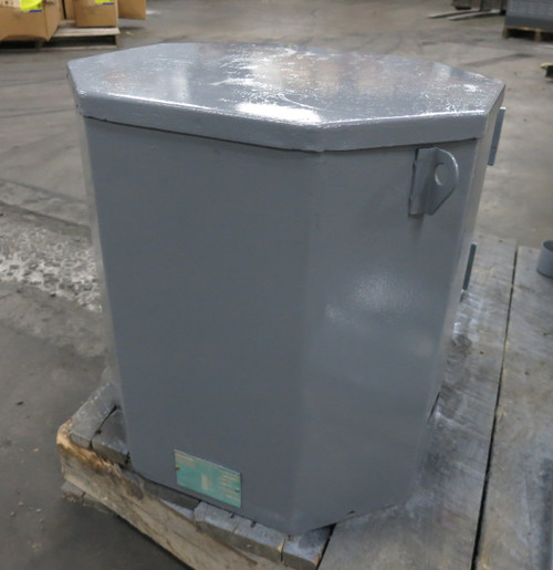 Westinghouse 25 kVA 600 to 120/240 V 1PH Transformer S60J11S25E 600V EP Single (DW8249-1)