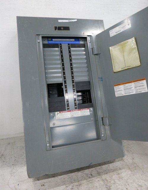 Square D 100A NF MLO Breaker Panel Board 3PH 4W 480Y/277V 100 Amp 480 30 Circuit (DW8253-1)