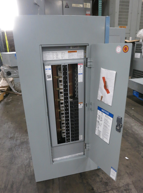 NEW Eaton PRL1a 100A 208V MLO Breaker Panel Board 3PH PRL 100 Amp Pow-R-Line (DW8266-1)