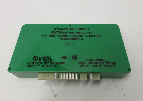 Honeywell R7247B1003 Dynamic Self Check Rectification Amplifier 2-4 SEC 8829 (AH1340-1)