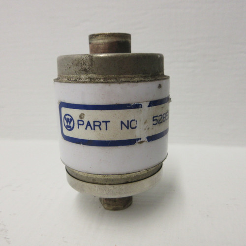 Westinghouse 5285C04 Vacuum Bottle Interrupter Tube Size 5 V200 V201 w Braid Bus (AH1344-3)
