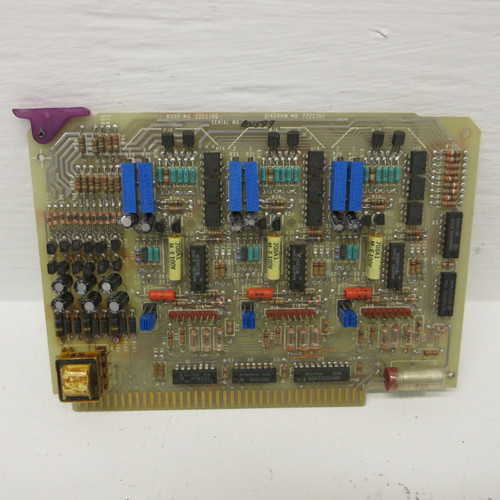 Texas Instruments Assy No. 2222390 PCB PC Board PLC Module Card 2222392 TI (AH1372-4)