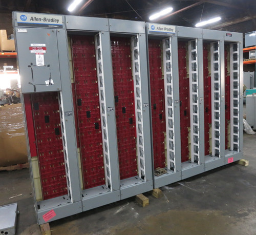 Allen Bradley Centerline 2100 1200/300 Amp 7x MCC Section Motor Control Center (DW8303-1)