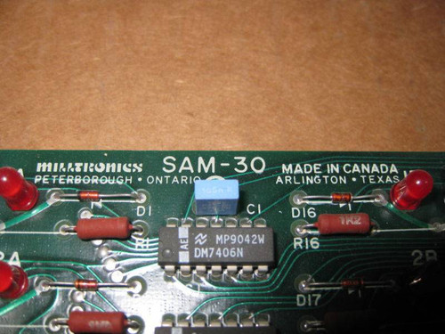 Milltronics SAM-30 Satellite Alarm Module SAM30 PC Board Siemens Terminal (EBI2810-2)