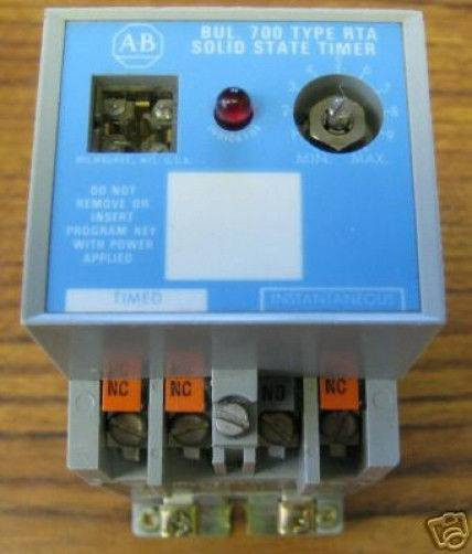 Allen Bradley 700-RTA11V020A1 Solid State Timer Relay 700-RTA11-V020A1 (EBI0315-1)