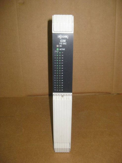 Moore 39IDM115ACCAN PLC IDM 16107-101 APACS+ QuadLog 16107101 Discrete Module (EBI3056-4)