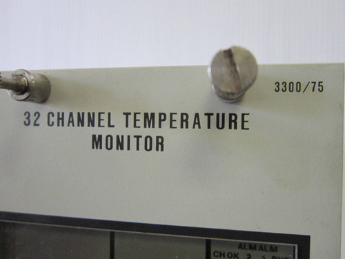 Bently Nevada 3300/75 32 Channel Temperature Monitor PLC 3300/75-02-00-00 330075 (EBI0508-1)