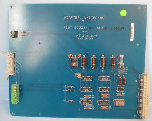 Measurex 05350400 Rev D Adapter Unitec/BSC COM Module PLC 04350400 B Honeywell (EBI2733-1)