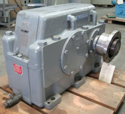 Westinghouse S12F 250 HP 91/27 Ratio 393 RPM 2.1 SF Gear Reducer 80R18954 (EBI3302-1)