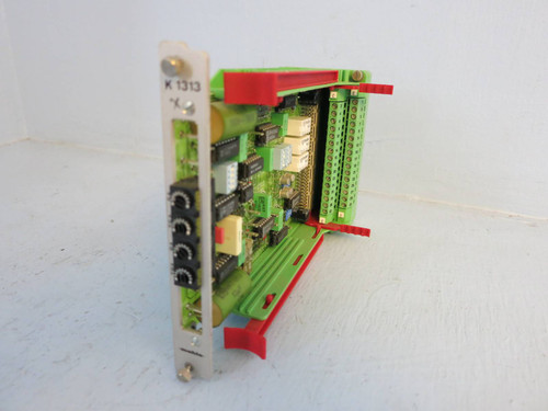 Mahlo K 1313 /w Base Terminal 2263036 SKBI 64/C64 Gepruft PLC K1313 Dual P/I (PM0034-4)